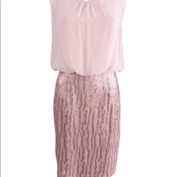 Calvin Klein Pink Sequin Dress - Picture 3 of 4